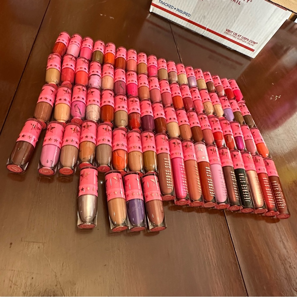 Jeffree Star Velour Liquid Lipstick Collection HUGE LOT of 82 NWOB Wholesale - Picture 7 of 9